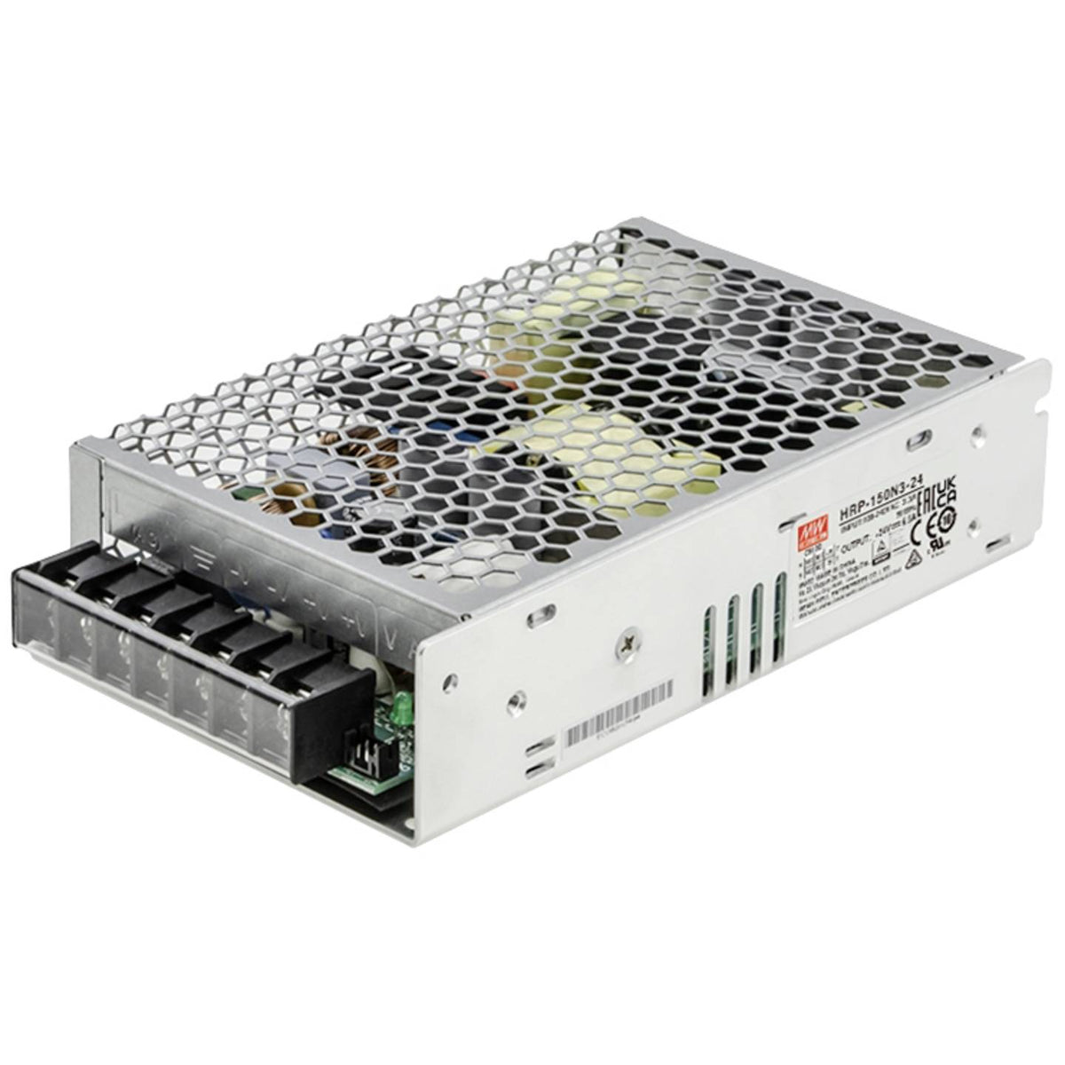 MEAN WELL Schaltnetzteil Netzteil HRP-150-N3 geschlossen Case Single Outp 24V 6A - 4021087083409