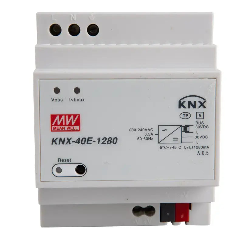 B-Ware Mean Well Knx Knx 40 E 1280 Schaltnetzteil Knx 40 E 1280 Hutschiene Innenbereich - 4260643463150