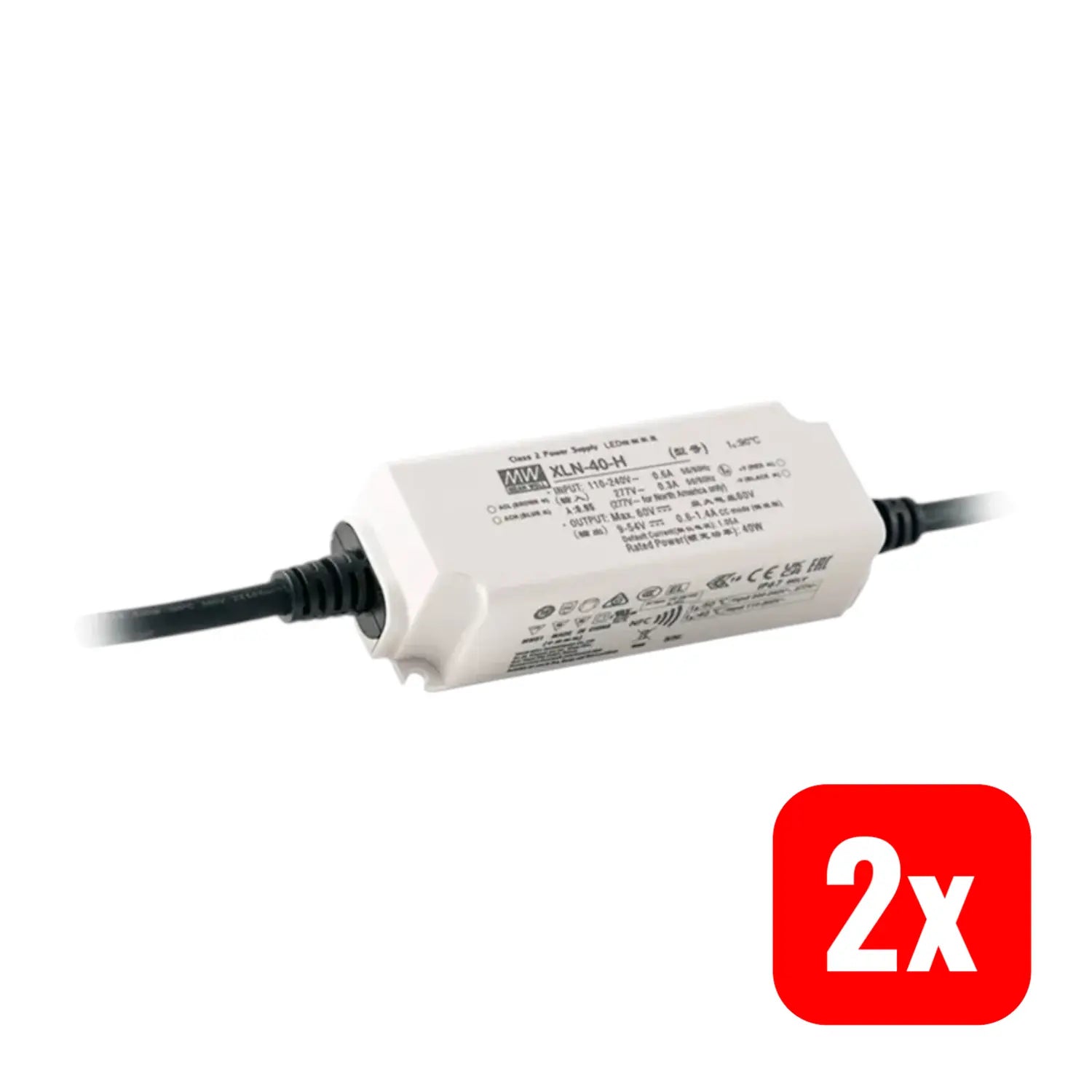 B-Ware Mean Well Led Treiber Stromversorgung Netzteil Leuchte Ip67 Notlicht 2 Stück - 4021087097444