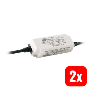B-Ware Mean Well Led Treiber Stromversorgung Netzteil Leuchte Ip67 Notlicht 2 Stück