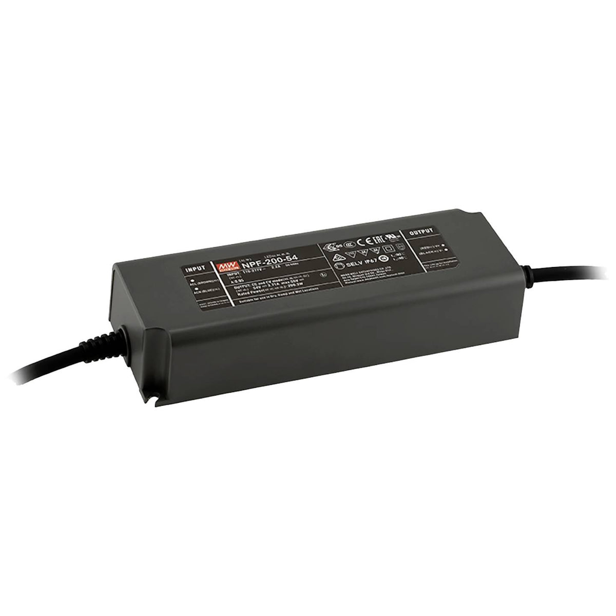 MEAN WELL LED-Treiber Netzteil Konstantspannung Konstantstrom nicht dimmbar - 4021087075923