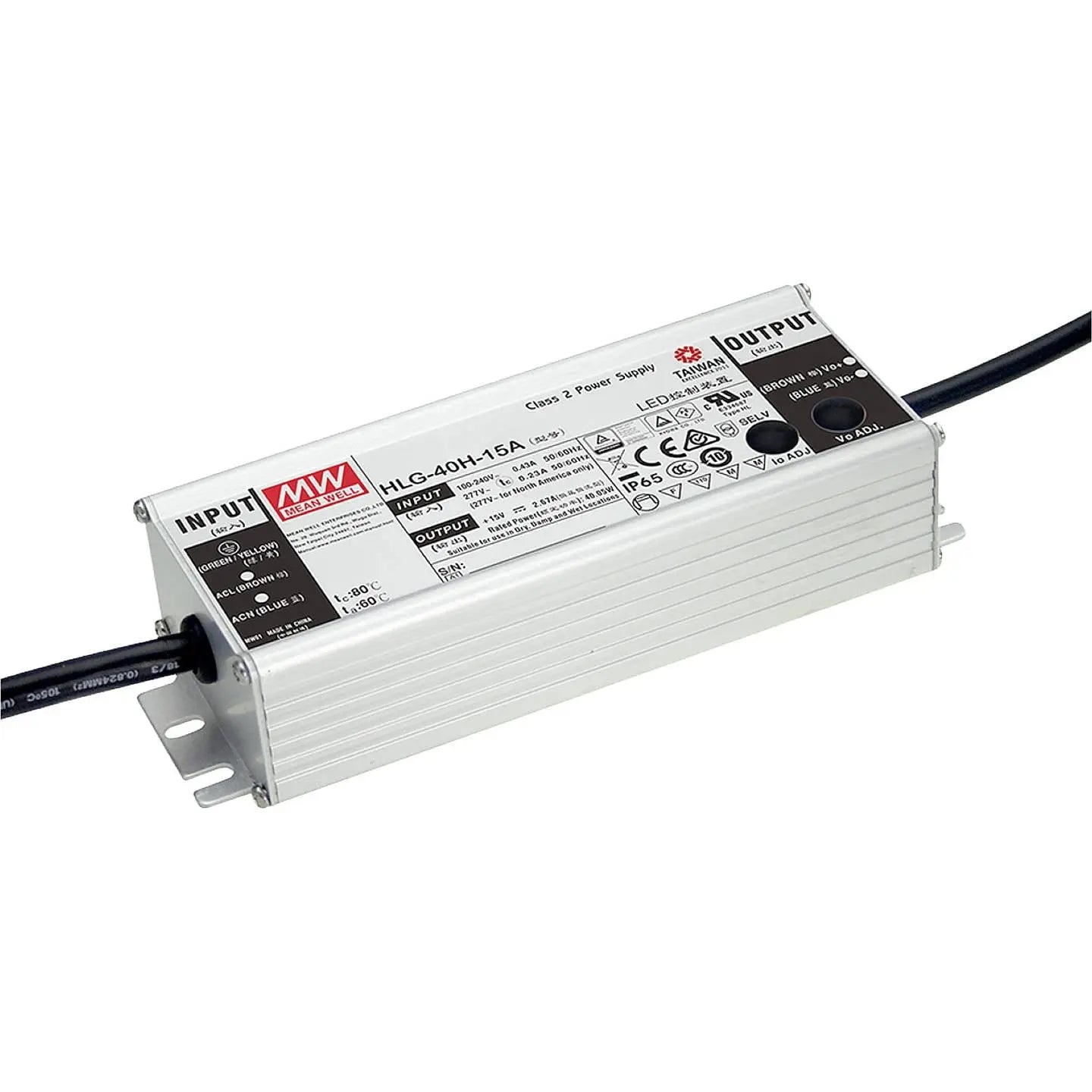 B-Ware Mean Well Led Treiber Netzteil Konstantspannung Konstantstrom Metall 40 W Ip67 - 4711287448442