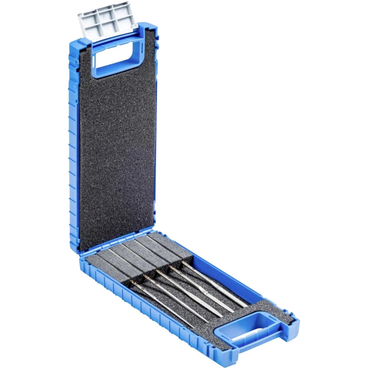 B-Ware Pferd Tools Diamant Hemmungsfeilen Set Feilensatz 140mm D25 Kunststoffbox 5 690 - 4007220535639