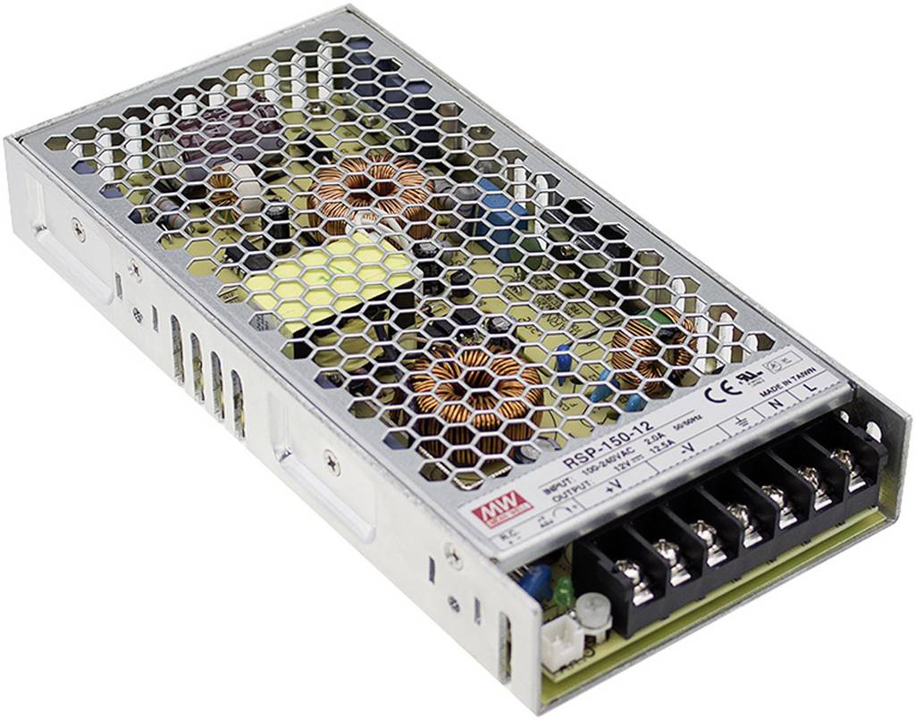 Mean Well RSP-150-24 AC/DC Netzteilbaustein geschlossen 6.3 A 151 W 24 V/DC - 4021087014243