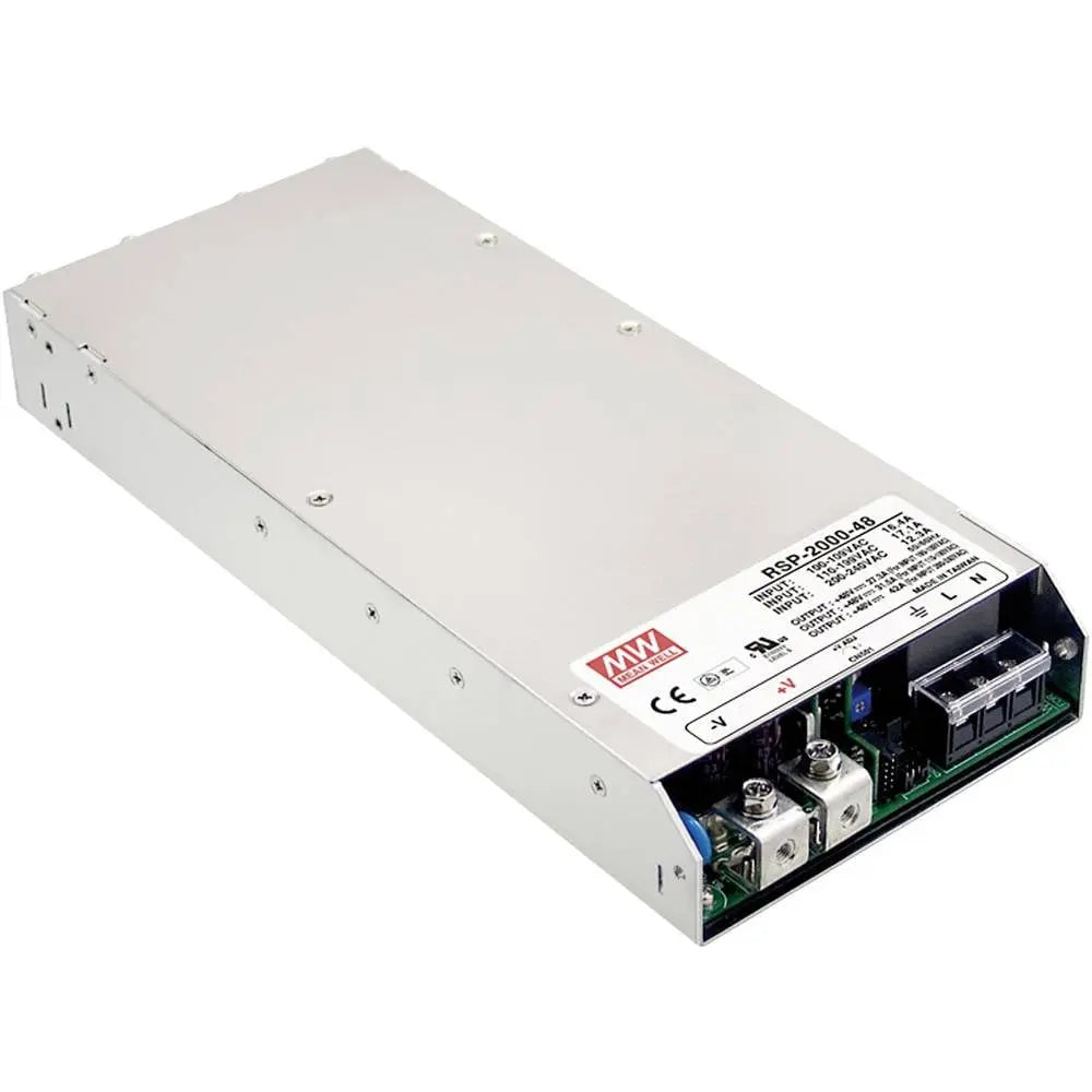 B-Ware Mean Well Schaltnetzteil Netzteil Rsp 2000 24 Gehäuse Schraubklemme Geschlossen - 4711287438016