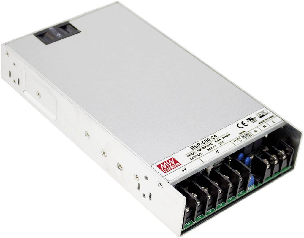 Mean Well RSP-500-48 AC/DC-Netzteilbaustein geschlossen 48 V/DC 10.5 A 504 W - 4021087013697