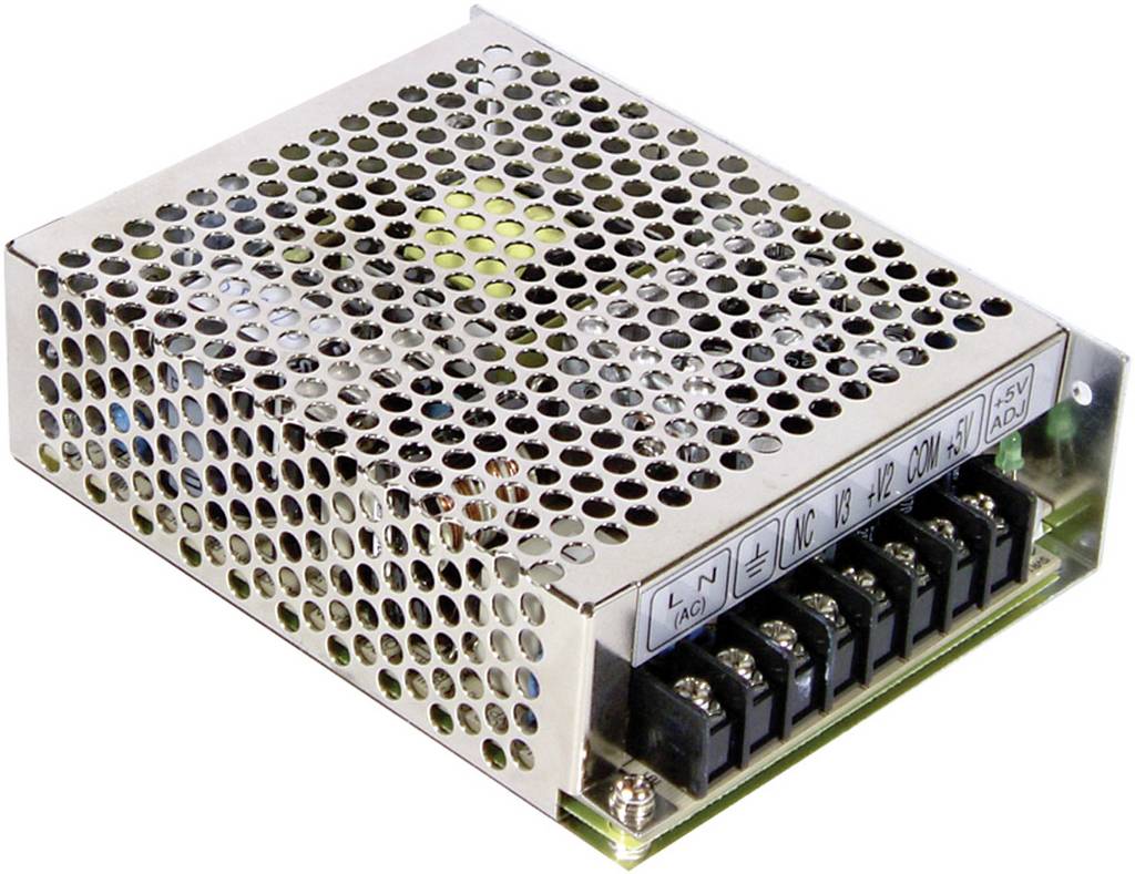 Mean Well RT-65B AC/DC-Netzteilbaustein 64W Netzteil geschlossen Einbau 5 STÜCK - 4021087013451