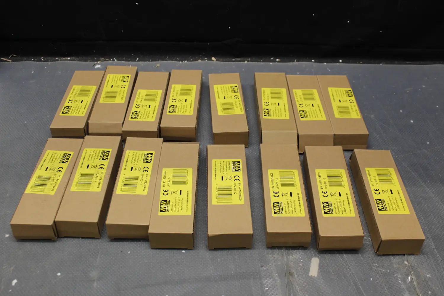 B-Ware Mean Well   Lpv 60 12 Led Treiber, Led Trafo Konstantspannung 60 W 6 Stück - 4021087006873