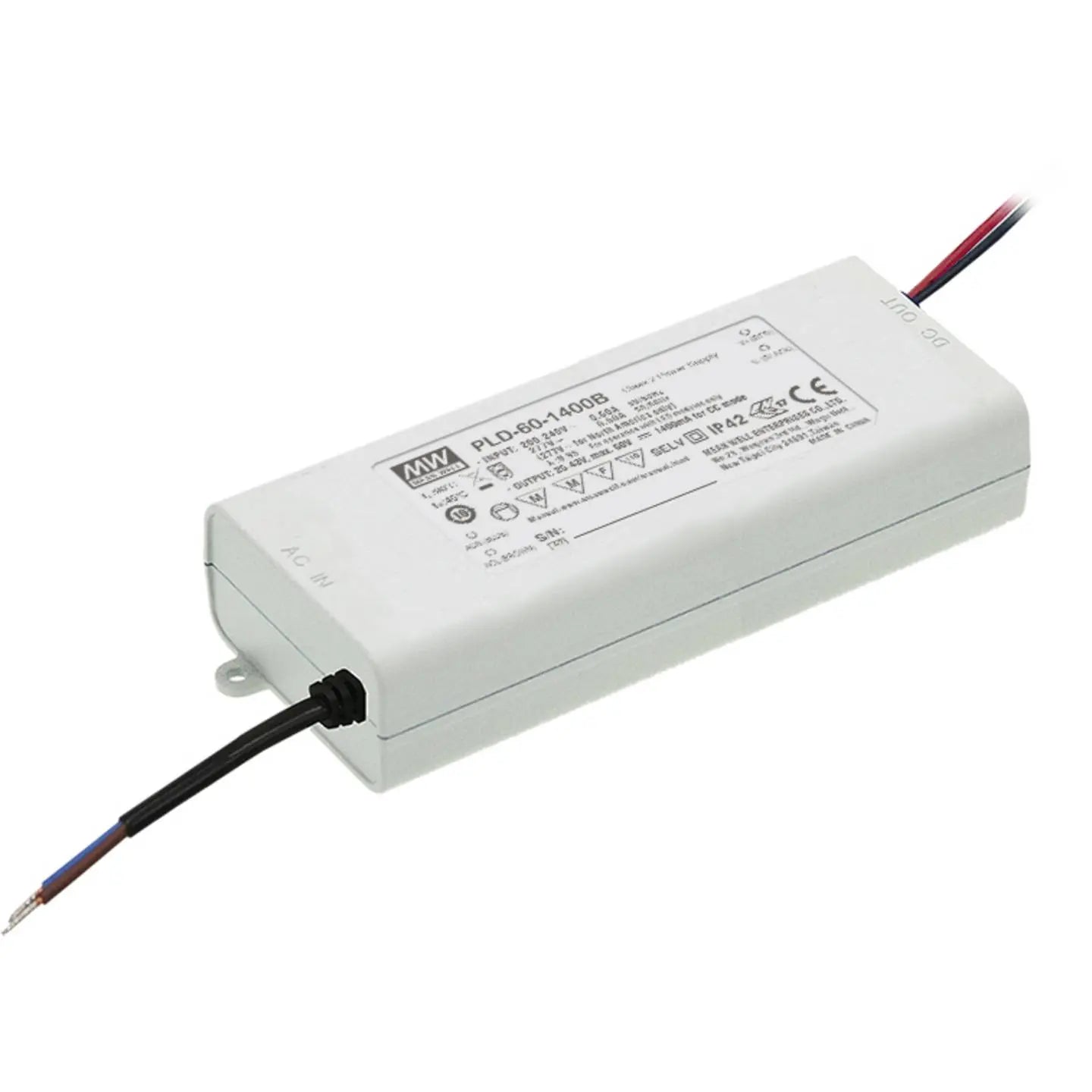 B-Ware Mean Well Snt Led Treiber Netzteil Konstantstrom 60 W 25 43 V 1400m A  - 4711287458175