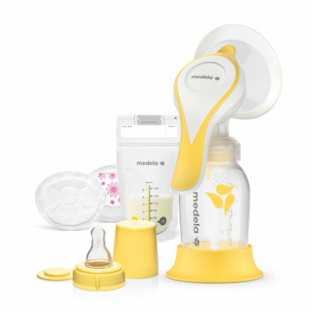 B-Ware Medela Handmilchpumpeset Pumpe Stillpumpe Brustpumpe Harmony Essentials Pack - 7612367073660
