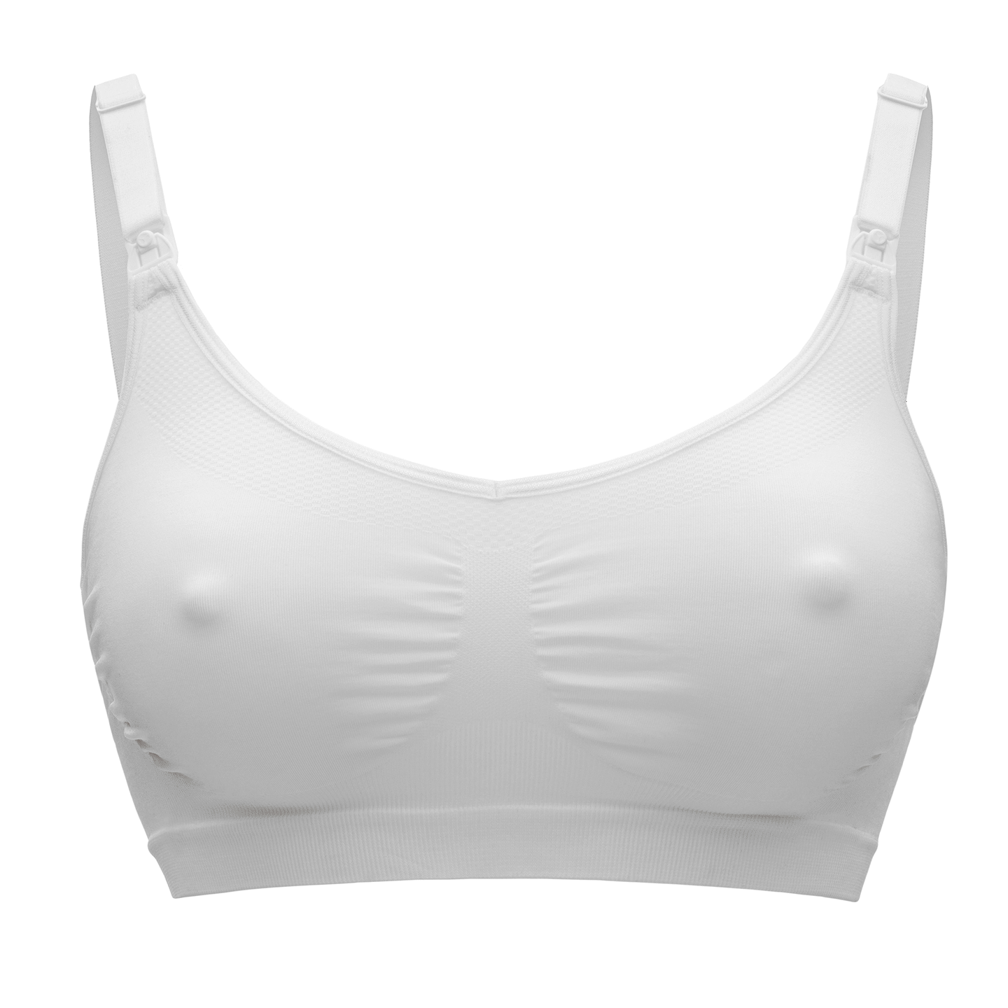 Medela Still Bh Bustier Schwangerschaft Stillzeit Weiß Keep Cool Gr M B-Ware