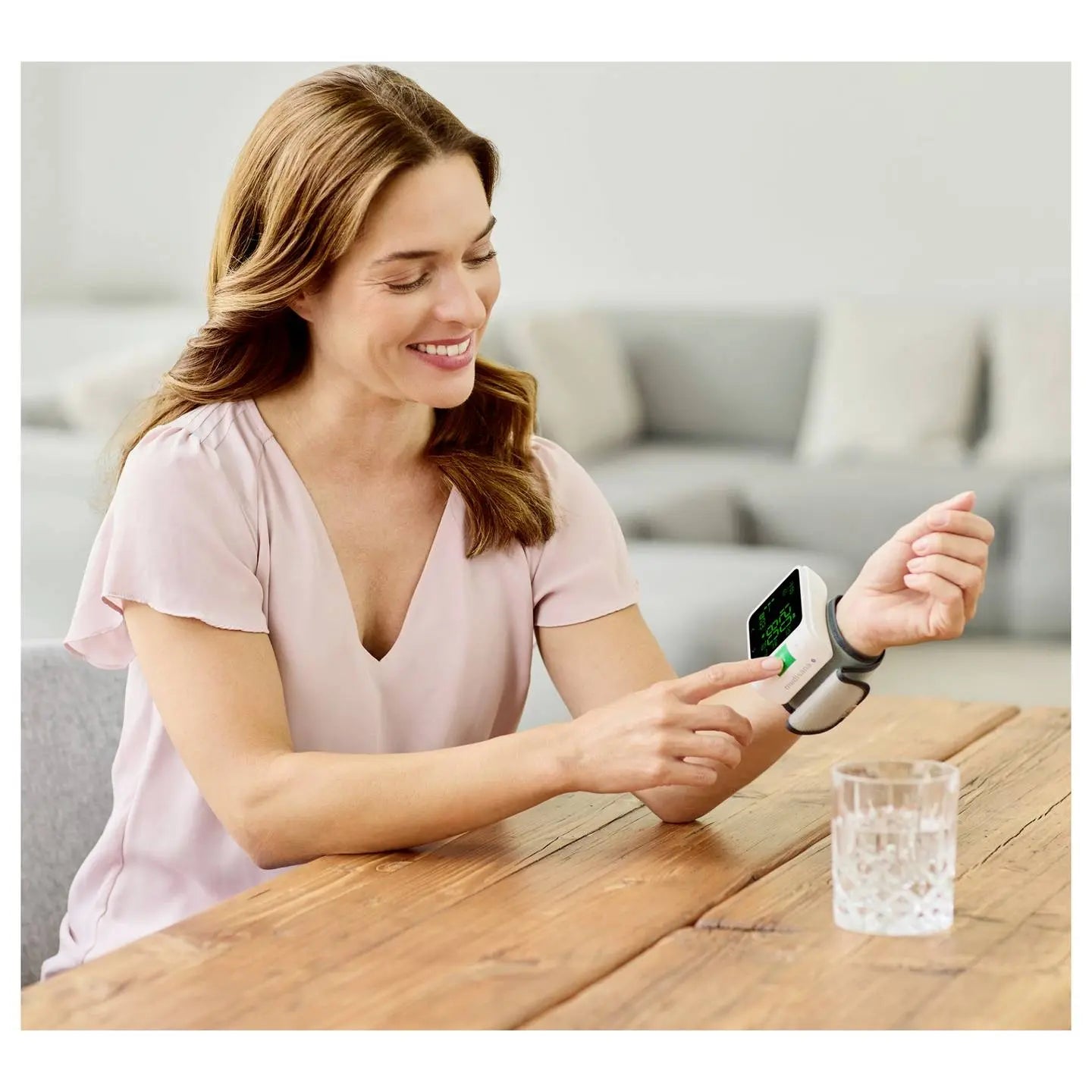 B-Ware Medisana Blutdruckmessgerät Blutdruckmesser Handgelenk Weiß Bluetooth Speicher - 4015588510762