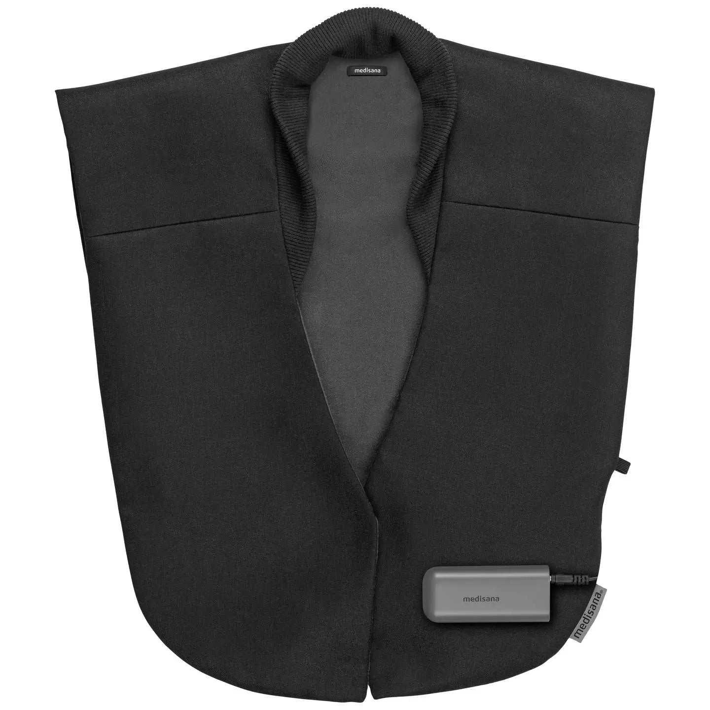 B-Ware Medisana W?Rmecape Umhang Waerme Cape Akku Schwarz 880mm 450mm 3 Stufen - 4015588602719