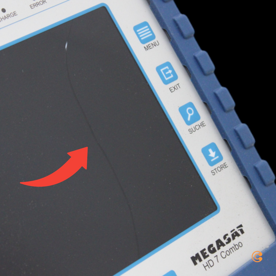 Mega Sat Hd 7 Combo Sat Finder Signalfinder Satellitenfinder Defektware D-Ware