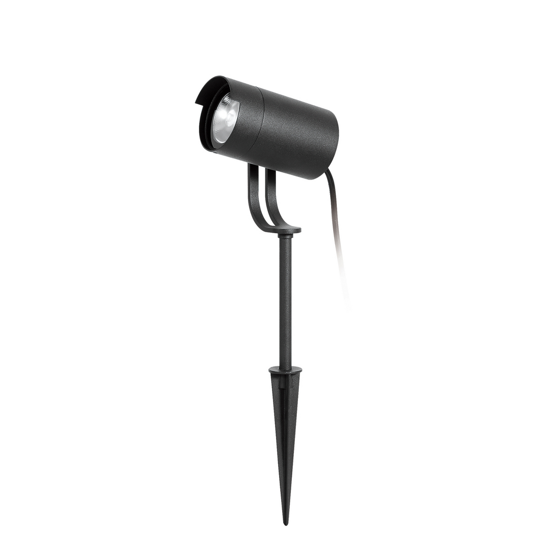 Megatron Gartia Strahler Außenleuchte Gartenlampe Anthrazit Erdspieß Gu10 Ip65 B-Ware - 4020856708031