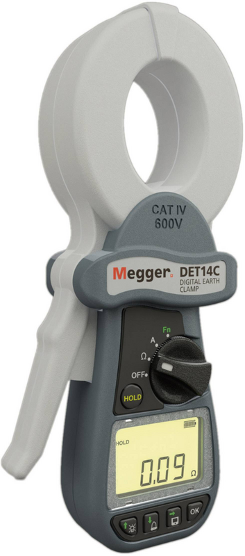 Megger Erdungsmesszange Det14 C Cat Iv 600 V Widerstandsmessgerät Siehe Text B-Ware - 5036175219805