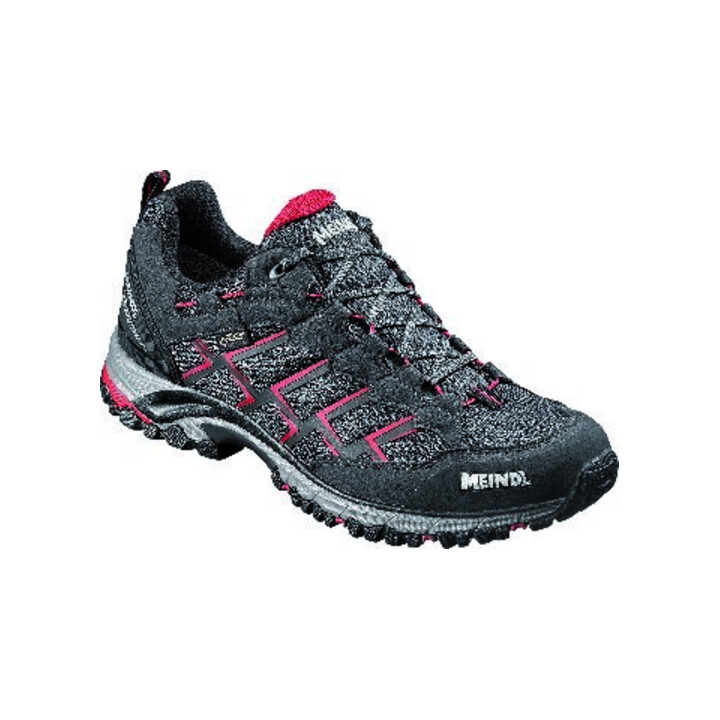 Meindl Sportschuh Schuh Wanderschuh 3825 01 Caribe Gtx Gr 6 Schwarz Rot B-Ware