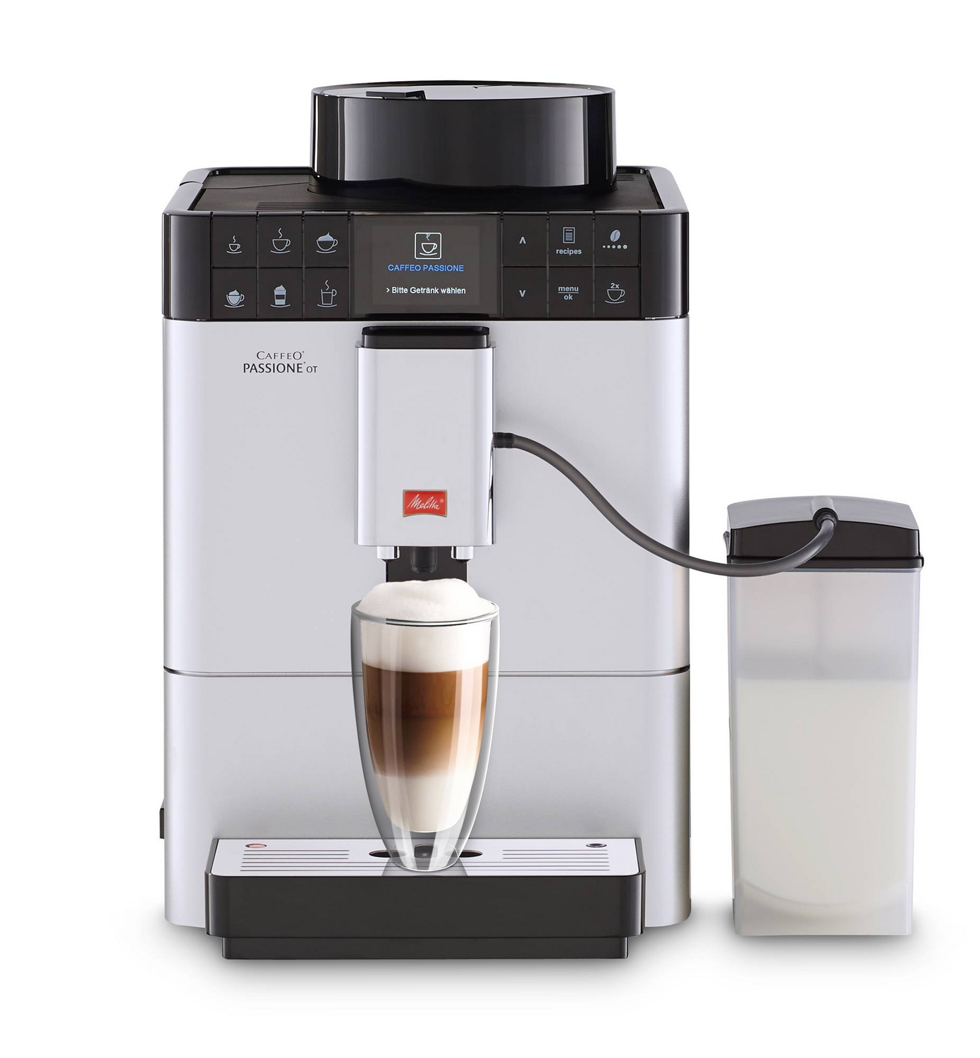 B-Ware Melitta Passione Ot F53/1 101 Kaffeevollautomat Kaffeemaschine Silber Schwarz - 4006508215478