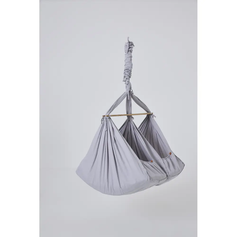 B-Ware Membantu Set Federwiege Babywiege Zwillinge Hängematte Mit Ständer Motor - 5707582026729