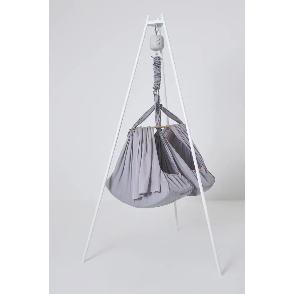 B-Ware Membantu Set Federwiege Babywiege Zwillinge Hängematte Mit Ständer Motor - 5707582026729