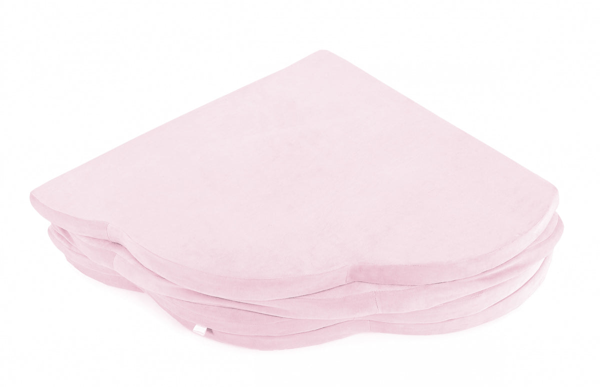 MeowBaby Baby Spielmatte Matte Wolke rosa Kinderteppich Krabbeldecke Spielboden - 5900378760634