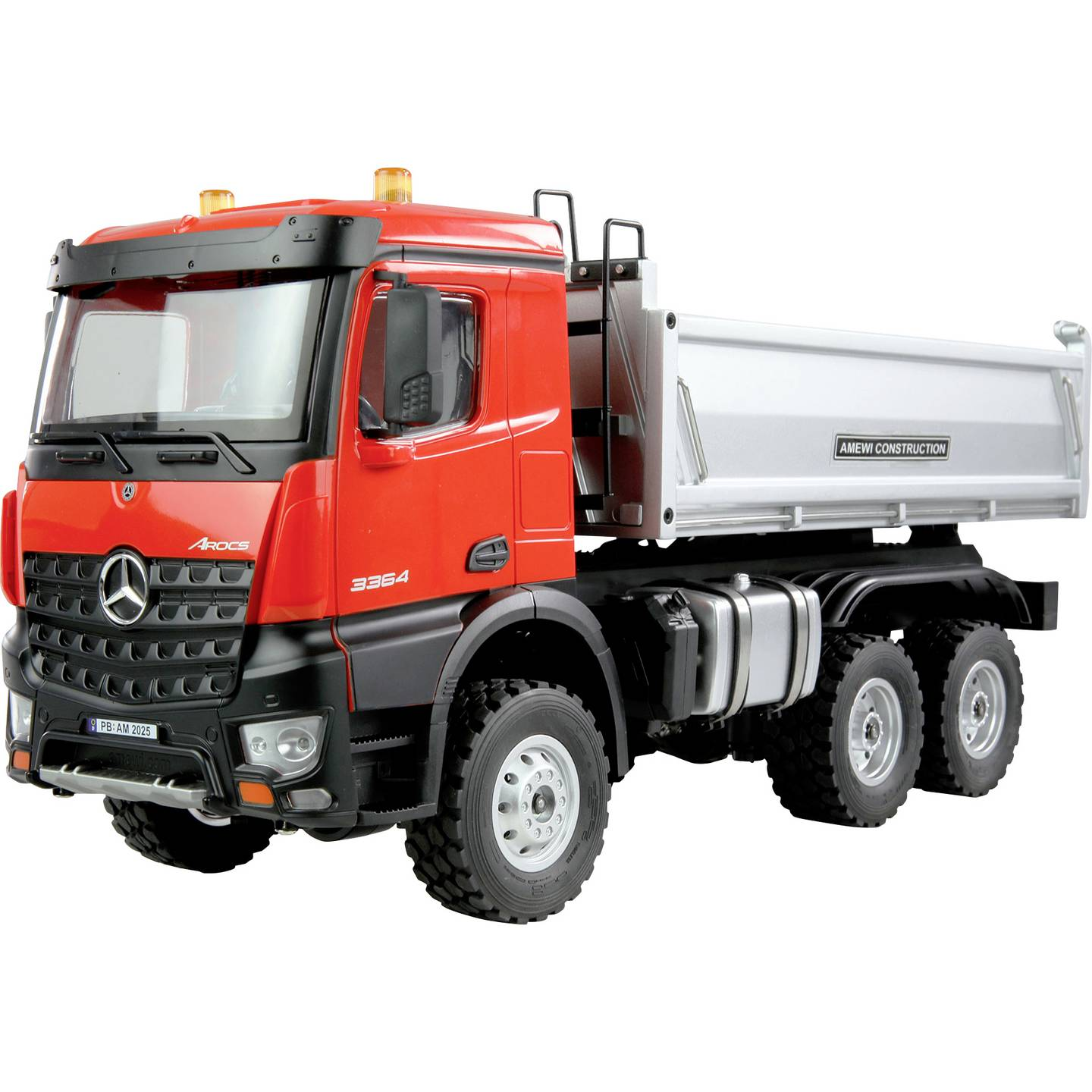 B-Ware Mercedes Benz Arocs Kipper Lkw Rc Modell 1:14 6x6 Rtr Metallmulde Siehe Text - 4262408976424
