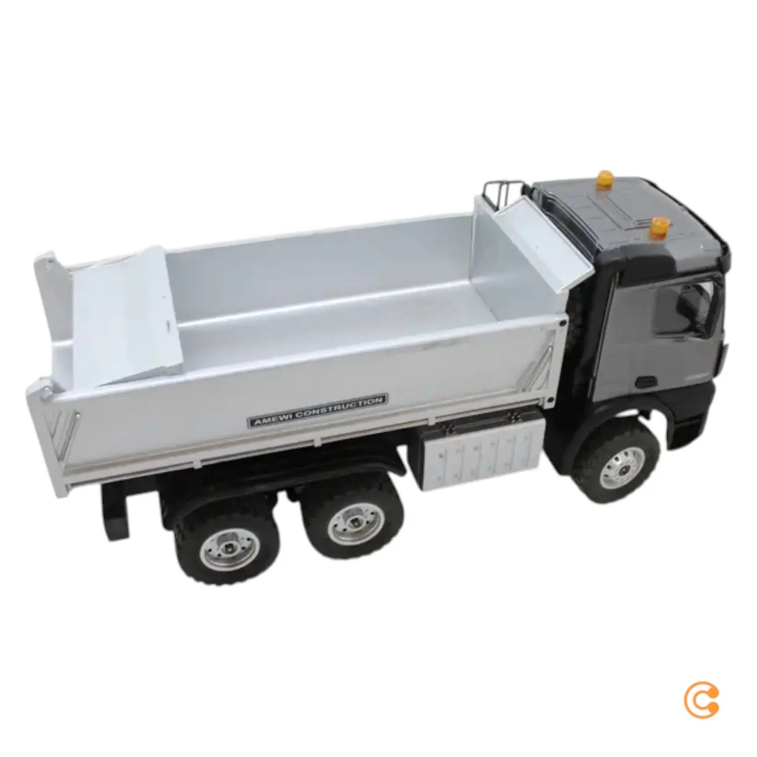 B-Ware Mercedes Benz Arocs Kipper Rc Lkw Modell 1:14 Rtr 6x6 Grau Siehe Text/Foto - 4262408976431