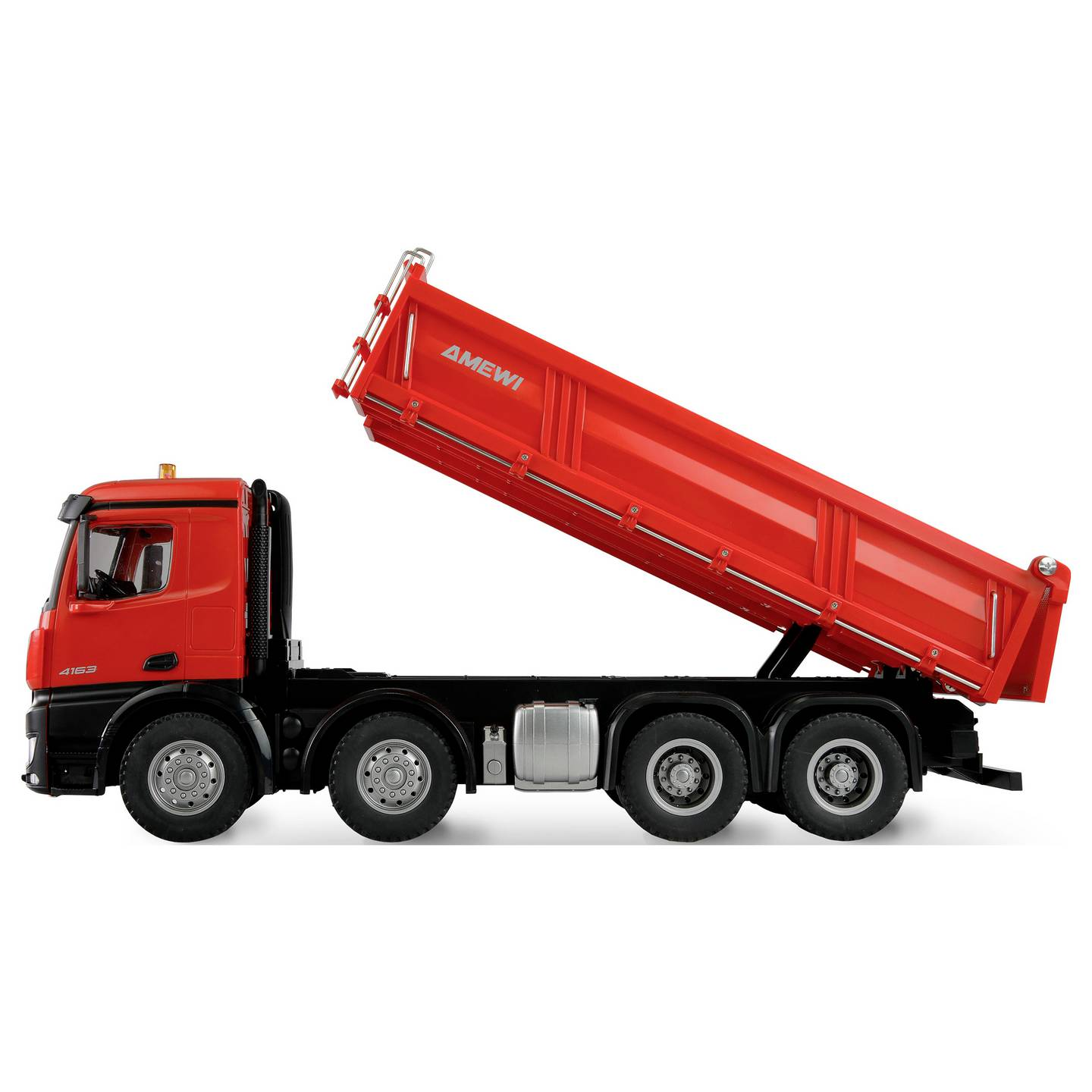 B-Ware Amewi Rc Lkw Modell Mercedes Benz Arocs 8x4 Kipper 118 Elektro Rt R Grau - 4262408979487
