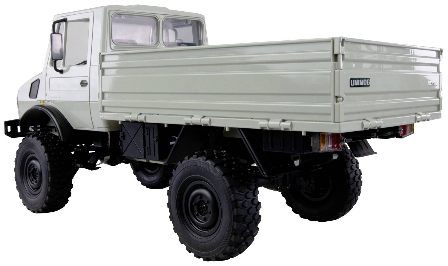 B-Ware Amewi 22631 Unimog Basic Hellgrau 1:12 Elektro Rc Modell Lkw Rt R Siehe Text/Foto - 4260768519145