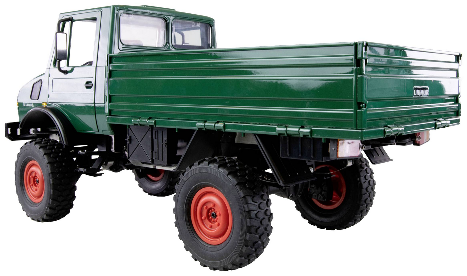 C-Ware Amewi 22632 Unimog Basic Grün 1:12 Elektro Modell Lkw Modellauto Siehe Text/Foto - 4260768519152