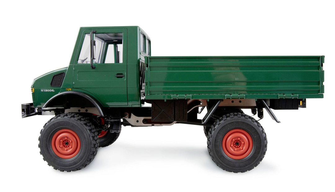 Amewi 22632 Unimog Basic Grün 1:12 Elektro Rc Modell Lkw Modellauto Modelltruck B-Ware - 4260768519152