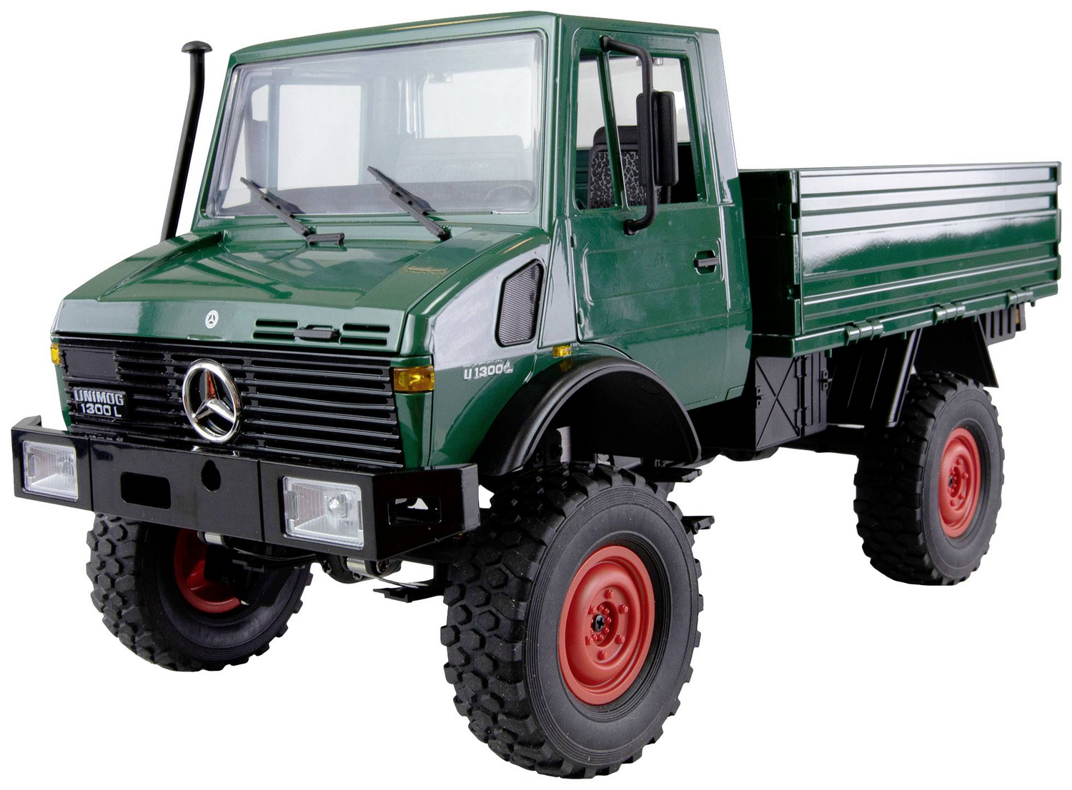 C-Ware Amewi 22632 Unimog Basic Grün 1:12 Elektro Modell Lkw Modellauto Siehe Text/Foto - 4260768519152