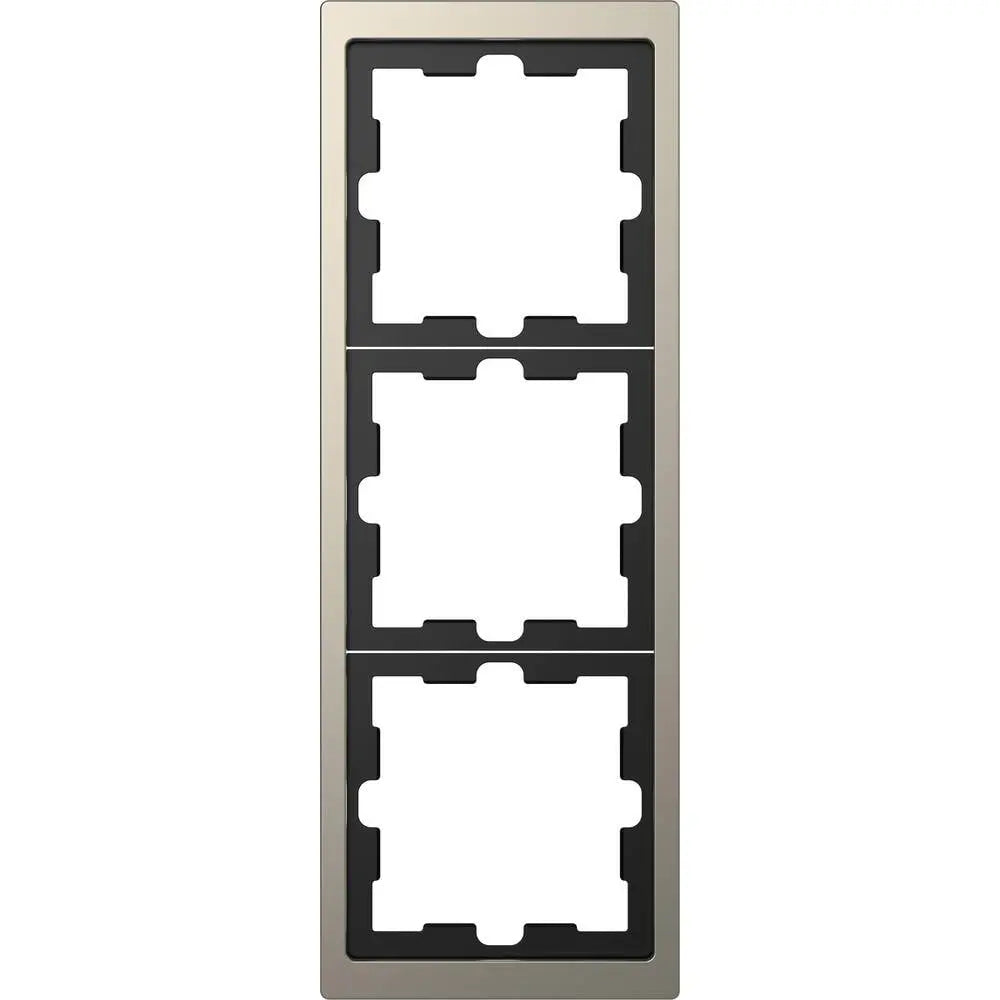 B-Ware Merten Rahmen Abdeckung System Design Nickel Rahmen Schalterprogramm Nickel - 4042811198145