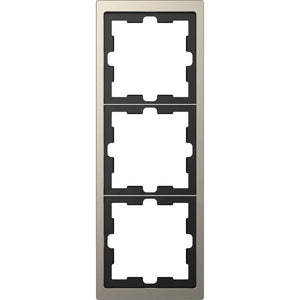 B-Ware Merten Rahmen Abdeckung System Design Nickel Rahmen Schalterprogramm Nickel
