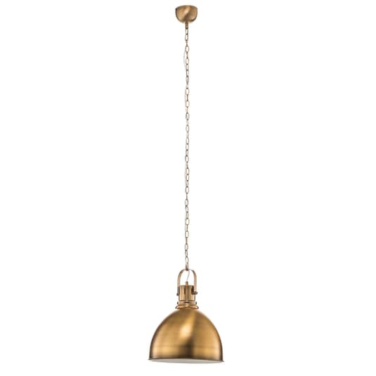 B-Ware Trio Lighting Messingfarbene Hängeleuchte Hängeleuchte Lampe Leuchte Tores Hänge - 4017807267112
