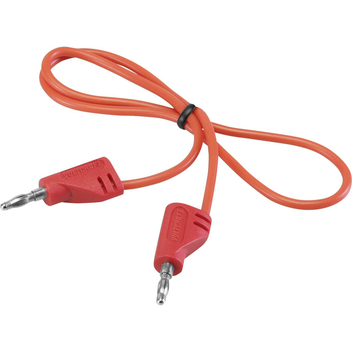 VOLTCRAFT Messschnur Messleitung Bananenstecker 2 mm Rot 30cm MSB-200 20 STÜCK - 4016138129755