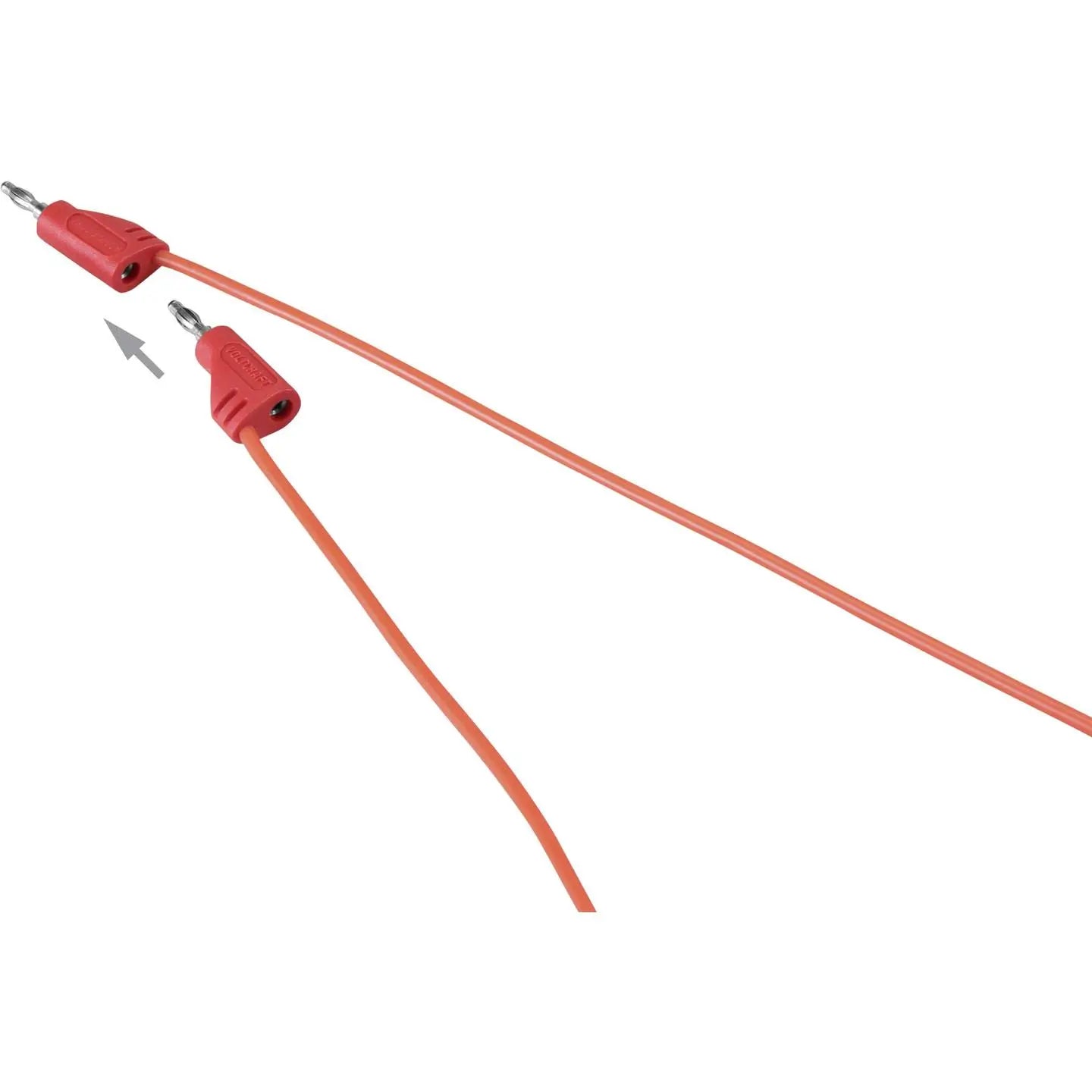 B-Ware Voltcraft Messschnur Messleitung Bananenstecker 2 Mm Rot 30cm Msb 200 20 Stück - 4016138129755