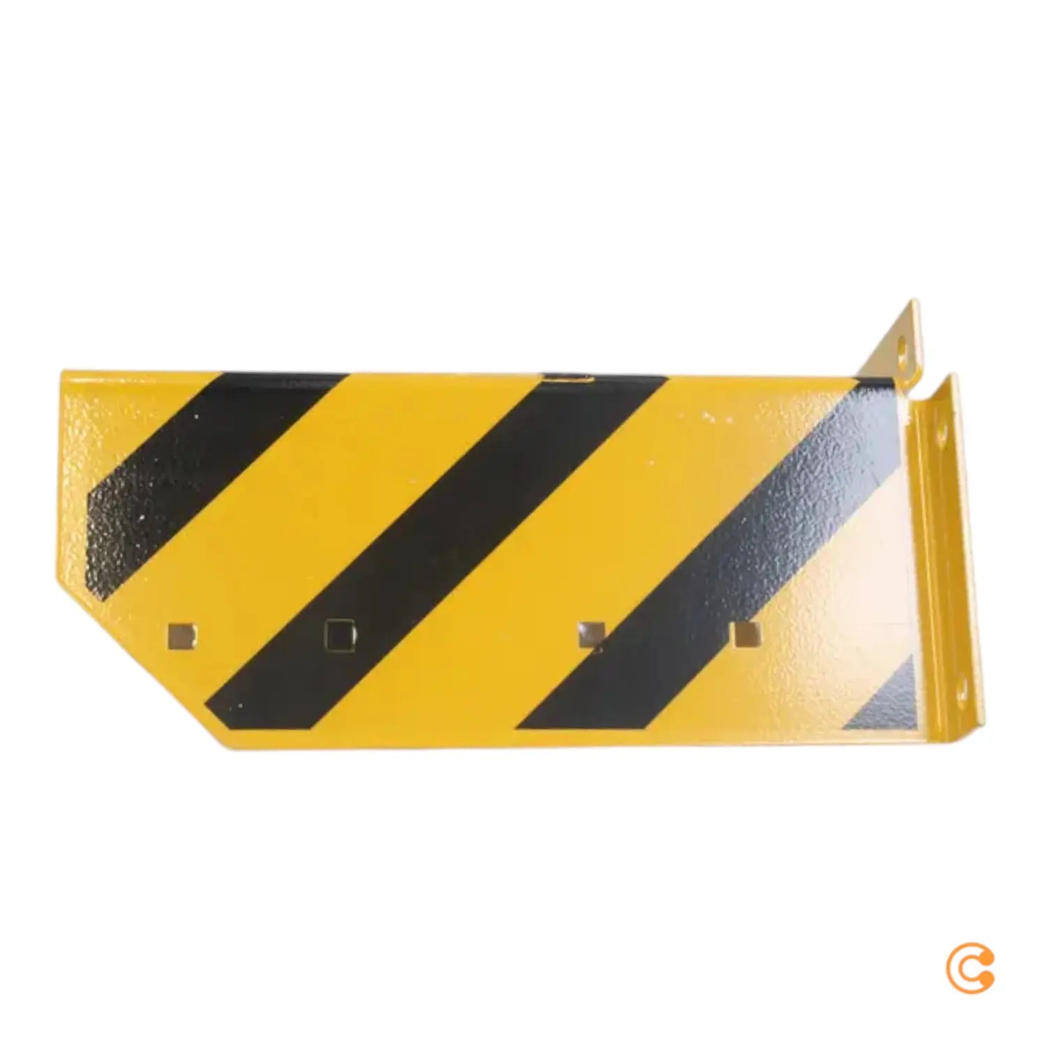 B-Ware Meta Rammschutzecke Rammschutz Schwarz Gelb Ral9004 1003 400mm 4 Schraubanker - 4026212056846