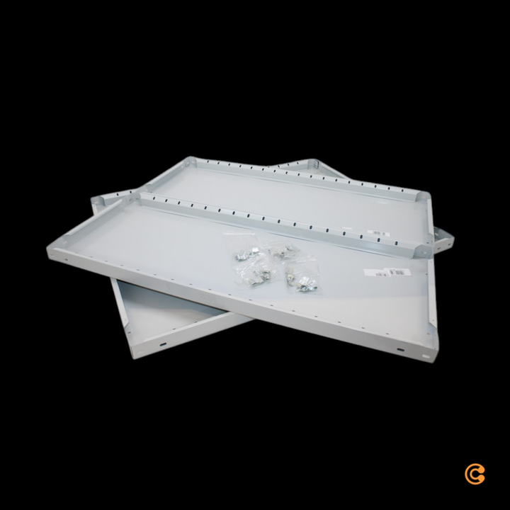 Meta Zusatzboden Clip 100 Regalboden Fachboden 1000 X 400 Mm Lichtgrau  B-Ware - 4026212088342