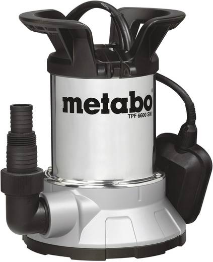 Metabo 0250660006 Flachsaugende Tauchpumpe 6600 l/h 6 m - 4003665502243