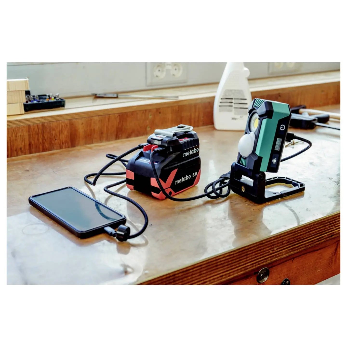 B-Ware Metabo Akku Adapter Ladegerät Powerbank Netzstecker Usb C Kabel 18 V Akkupack - 4061792274440