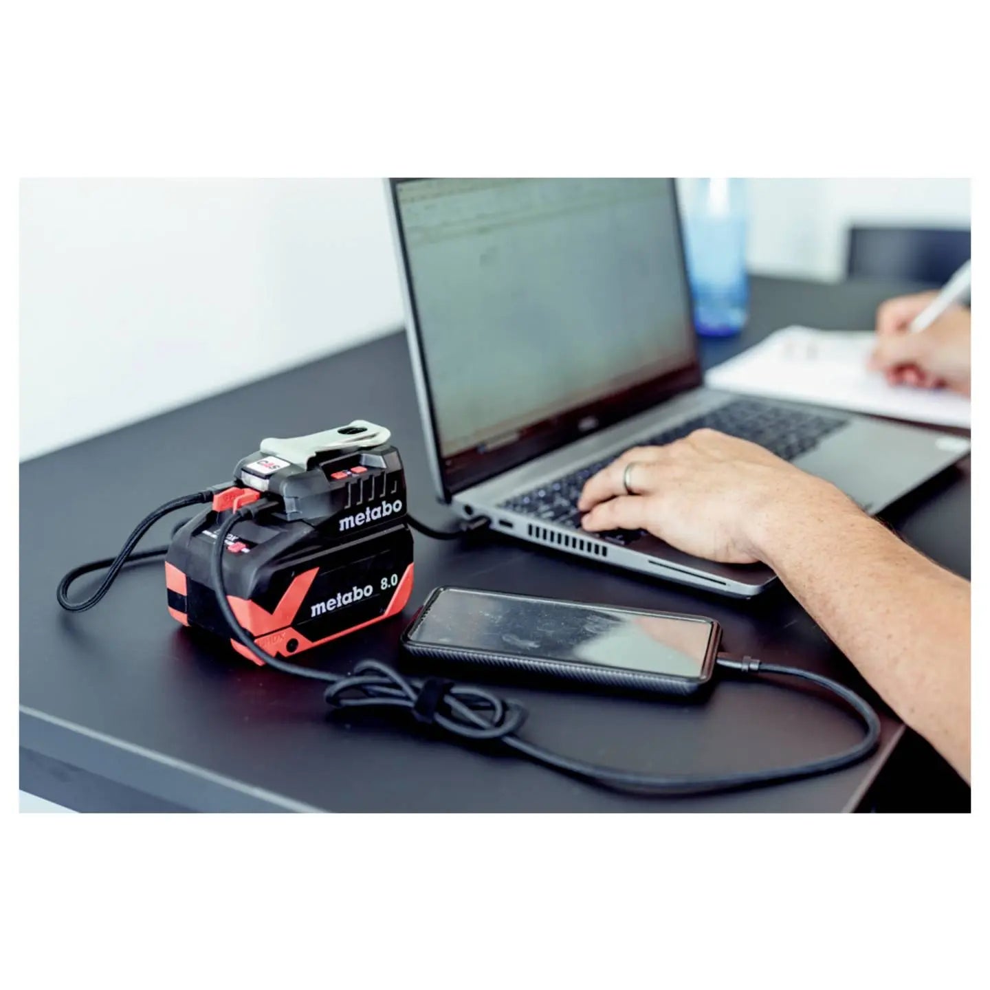 B-Ware Metabo Akku Adapter Ladegerät Powerbank Netzstecker Usb C Kabel 18 V Akkupack - 4061792274440