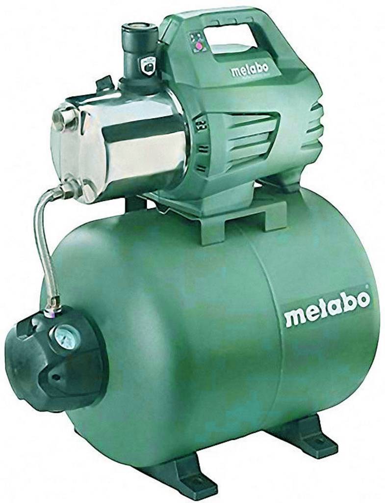 Metabo 600976000 Hauswasserwerk 230 V 6000 l/h HWW 4500/25 Inox Plus Karton - 4007430239464
