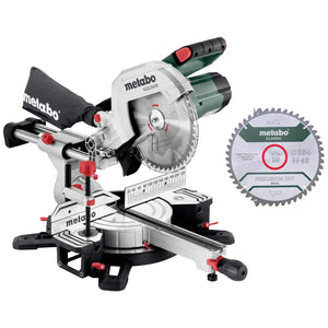 B-Ware Metabo Kappsäge Gehrungssäge Zugfunktion Sägeblatt Holz Mobil Präzision 254 Mm