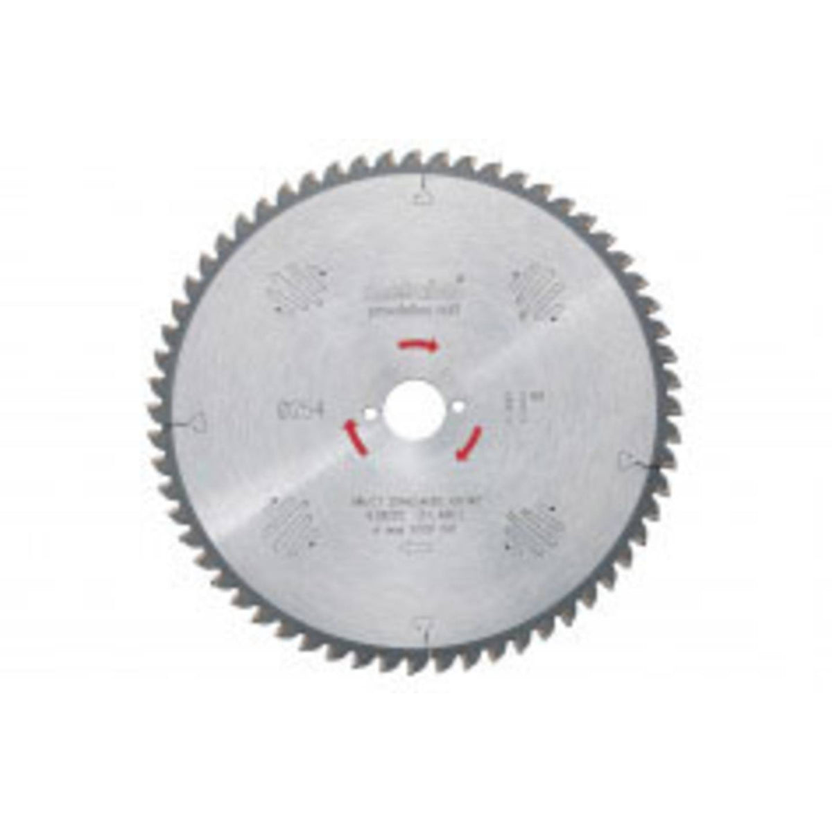 Metabo Kreissägeblatt Sägeblatt Holzbearbeitung 250 mm Hartmetall 60 Zähne - 4007430176868