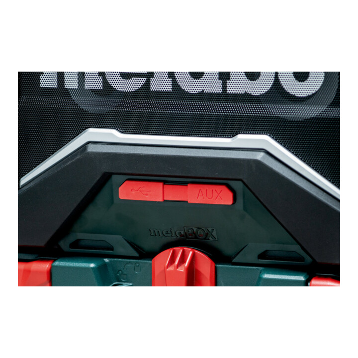 Metabo Baustellenradio Rc Radio Dab Akku Ladefunktion Bluetooth Usb C 32 W B-Ware - 4061792250000