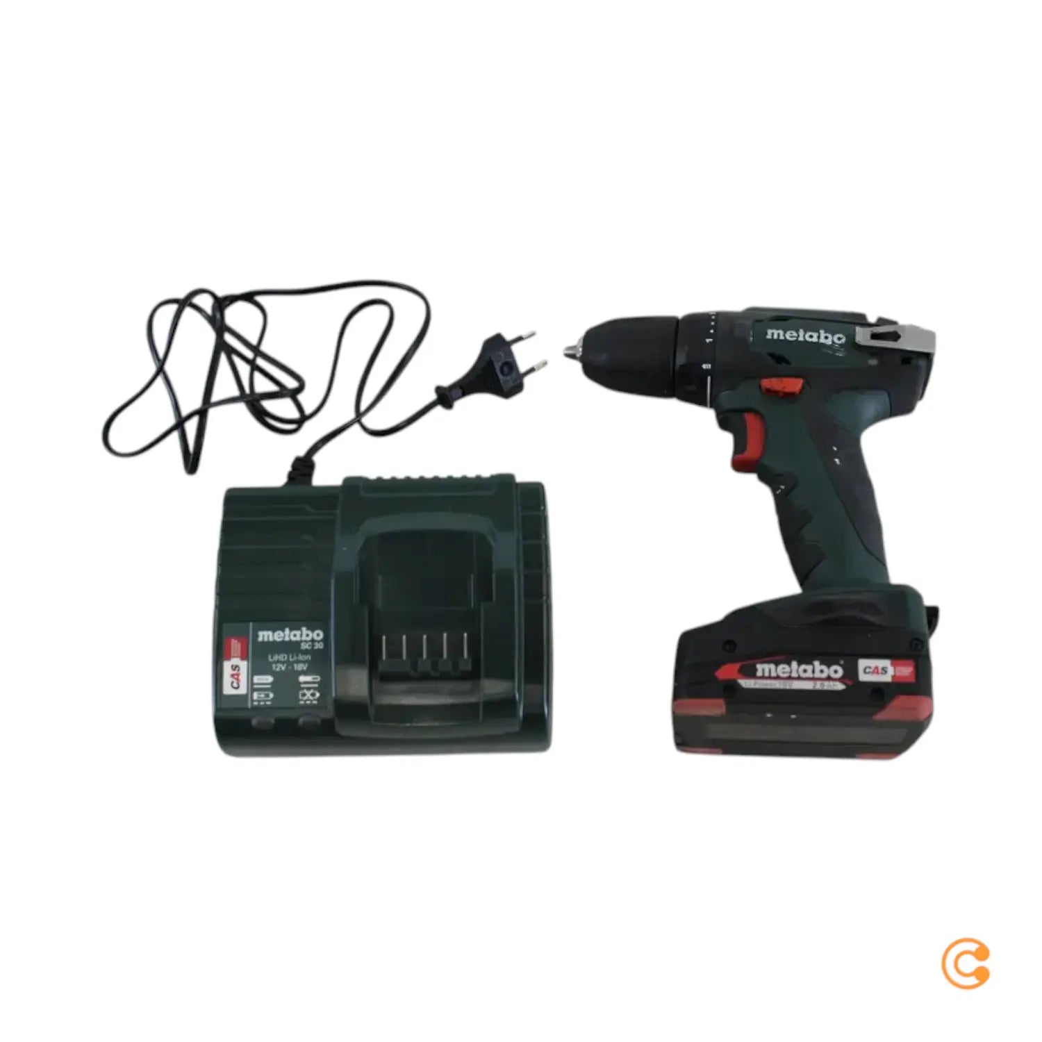 B-Ware Metabo Akku Bohrschrauber Set Bs 18 Akku Li Power 2 Ah Ladegerät Siehe Text/Foto - 4061792257221