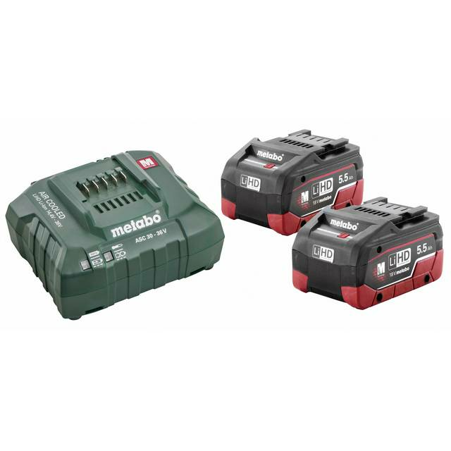 B-Ware Metabo 685122000 Werkzeug Akku Und Ladegerät Akku 18 V 5.5 Ah Li Hd - 4007430330383