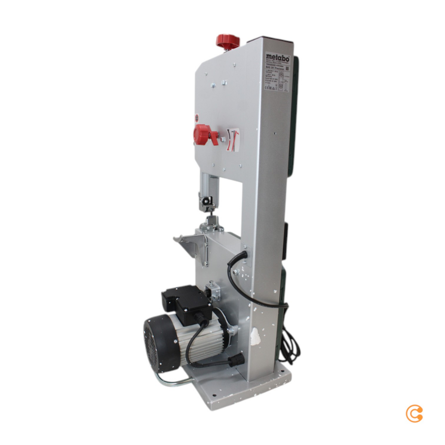Metabo Bandsäge Bas 261 Precision 400 W Tischbandsäge Defektware D-Ware - 4007430304865
