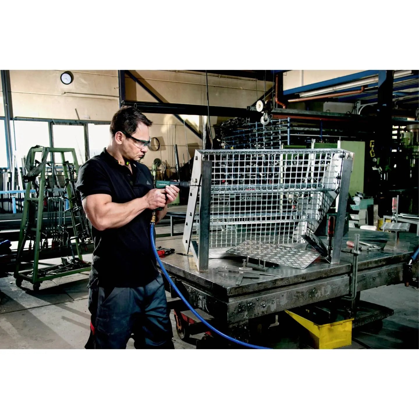 B-Ware Metabo Druckluft Bohrmaschine Db 10 Bohrer 1800 U/Min 360l/Min 1200g 6.2bar   - 4007430228956